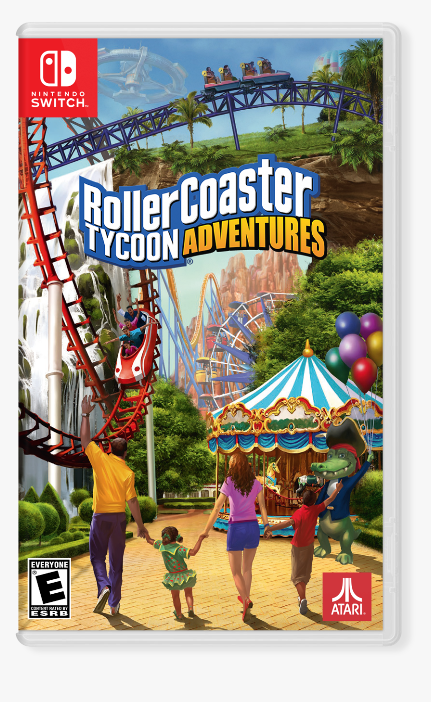Rollercoaster Tycoon Adventures Switch, HD Png Download, Free Download