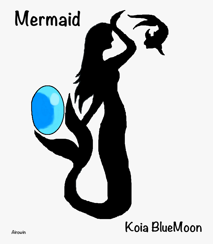 Drawing Mermaid Clip Art - Drawing, HD Png Download, Free Download