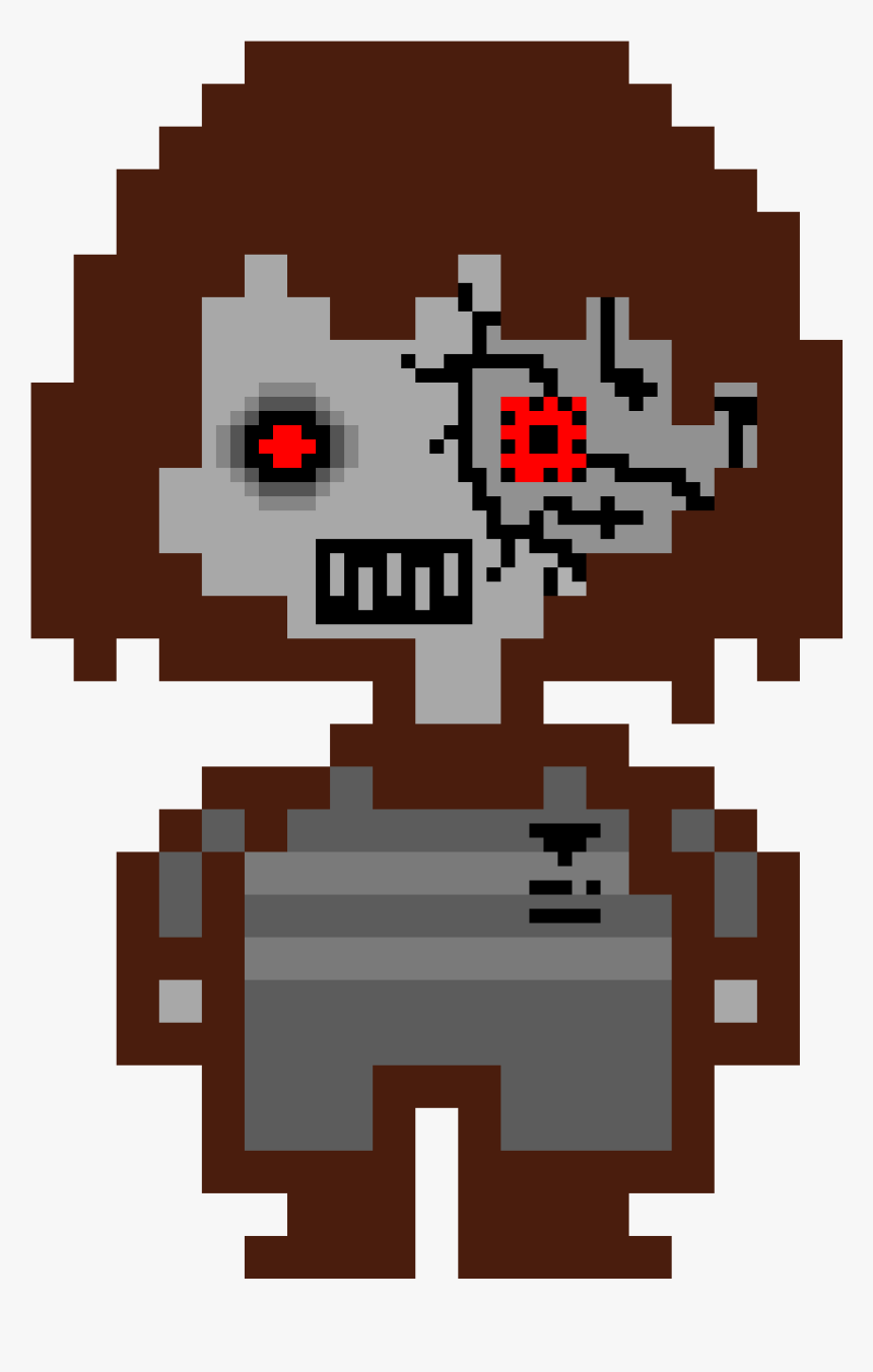 Ciborg Frisk/chara Sprite - Undertale Unused Chara Sprite, HD Png Download, Free Download