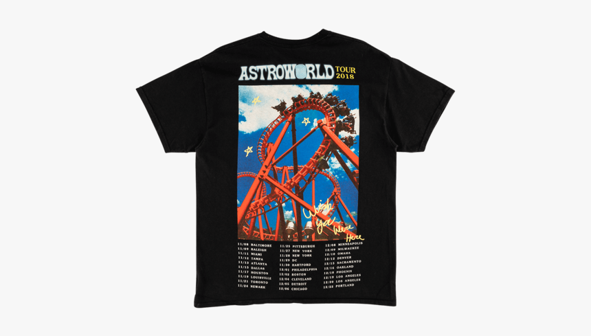 Travis Scott Roller Coaster Shirt, HD Png Download, Free Download