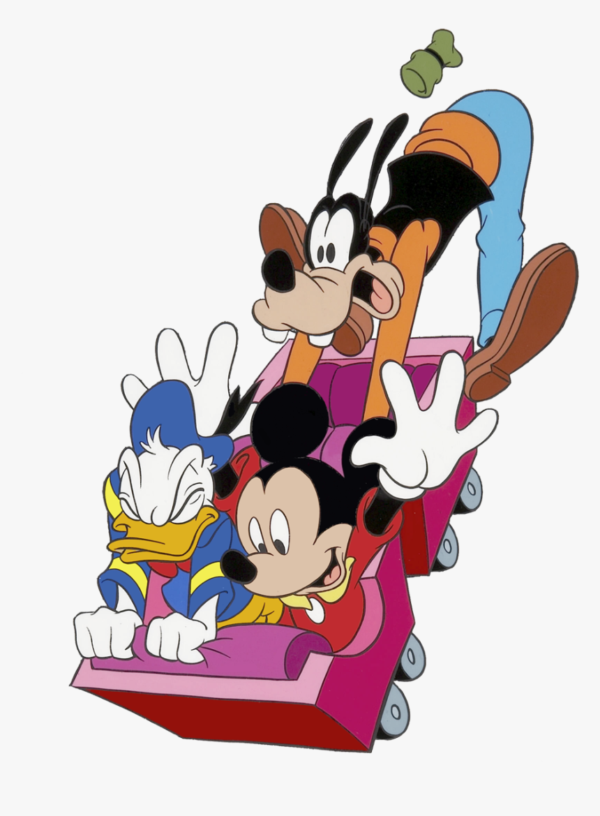 Collection Of Free Coster Rolloer Download On - Mickey On A Rollercoaster, HD Png Download, Free Download