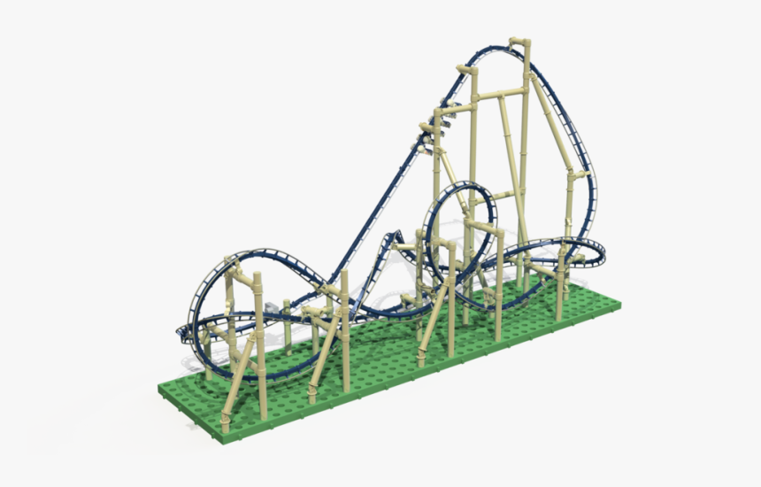 Montu Roller Coaster Model, HD Png Download, Free Download