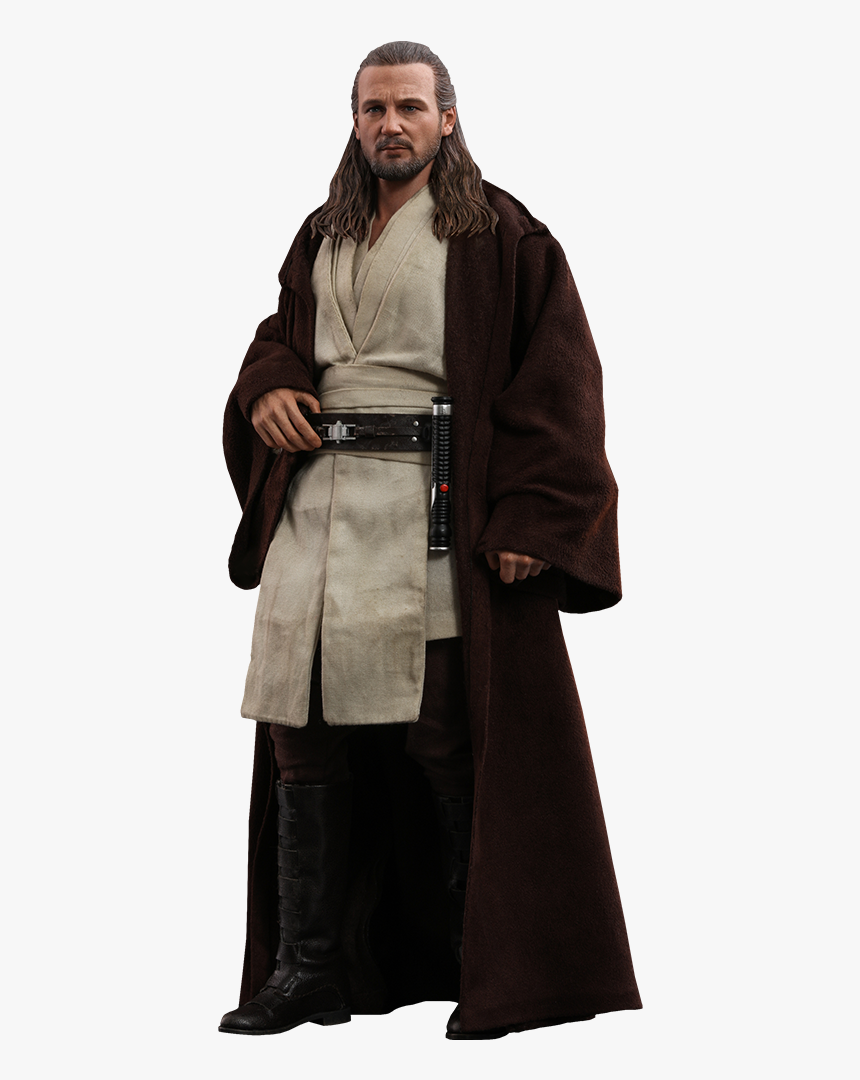 Character - Hot Toys Qui Gon Jinn, HD Png Download, Free Download