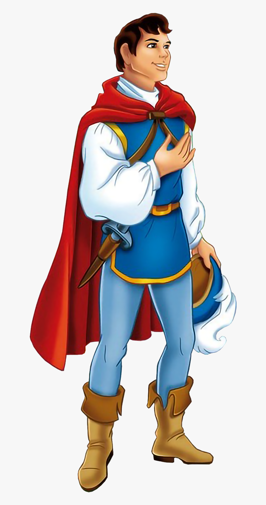 Snow White And The Seven Dwarfs Prince Charming Pinocchio - Prince Snow White And The Seven Dwarfs, HD Png Download, Free Download