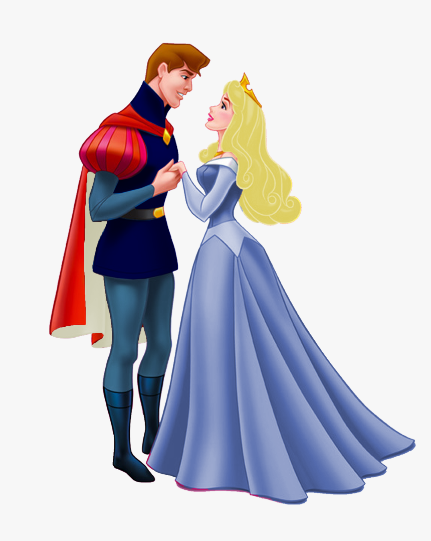Transparent Sleeping Beauty Png - Disney Princess With Prince, Png Download, Free Download