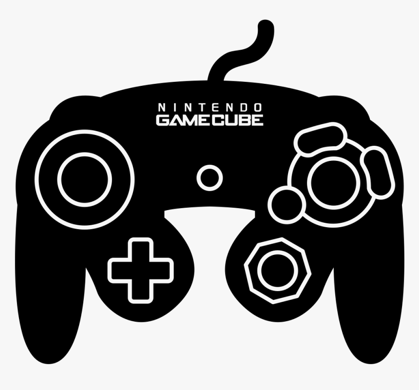 Nintendo Gamecube Control - Nintendo Gamecube Controller Logo, HD Png Download, Free Download