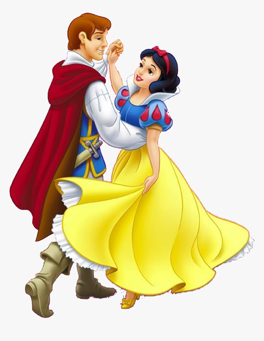 Snow White Prince Charming Rapunzel Seven Dwarfs Disney - Snow White And Prince Charming Disney, HD Png Download, Free Download