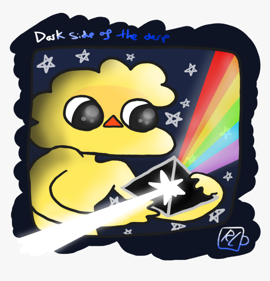 Dark Side Of The Derp - Cartoon, HD Png Download, Free Download