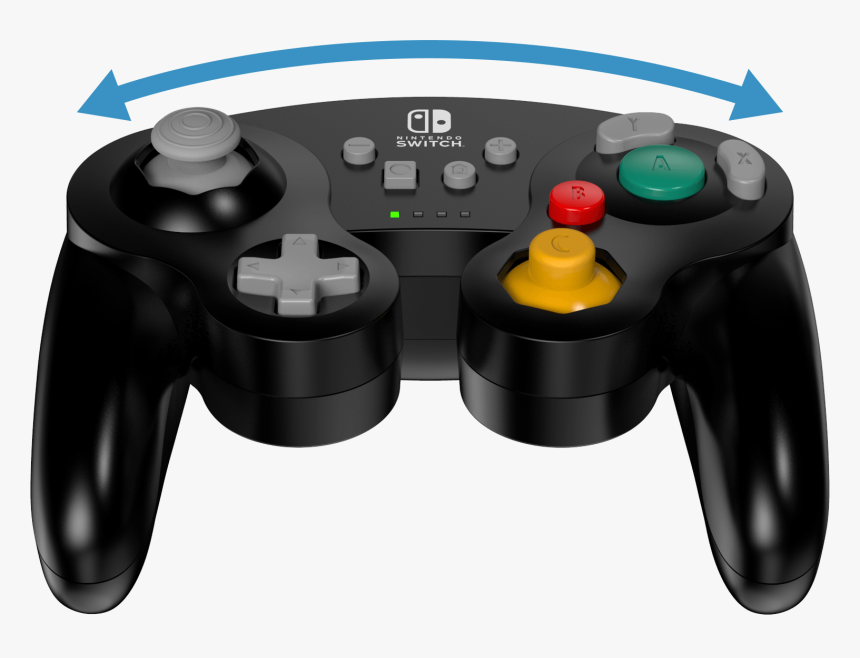 Black Wired Powera Gamecube Controller C Stick, HD Png Download, Free Download