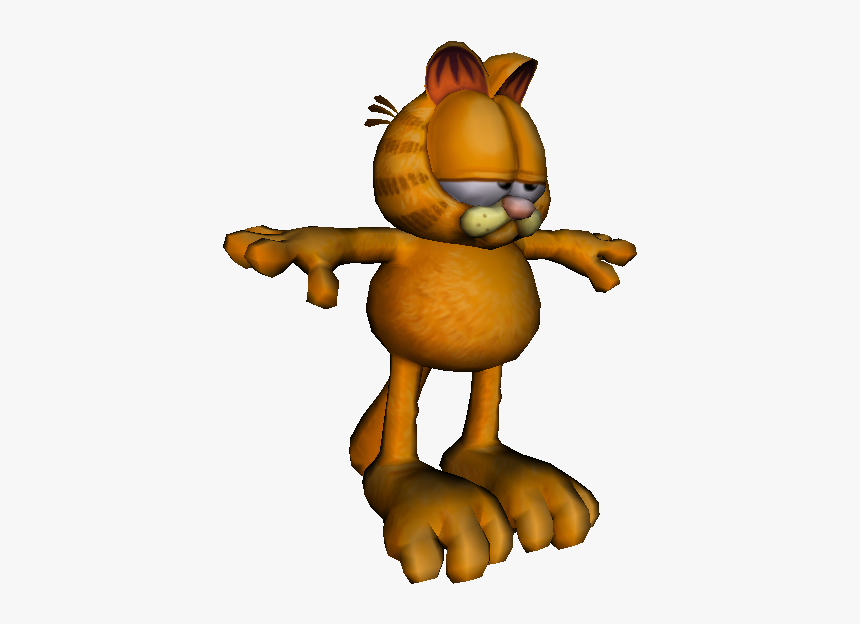 Download Zip Archive - Garfield T Pose Transparent, HD Png Download, Free Download