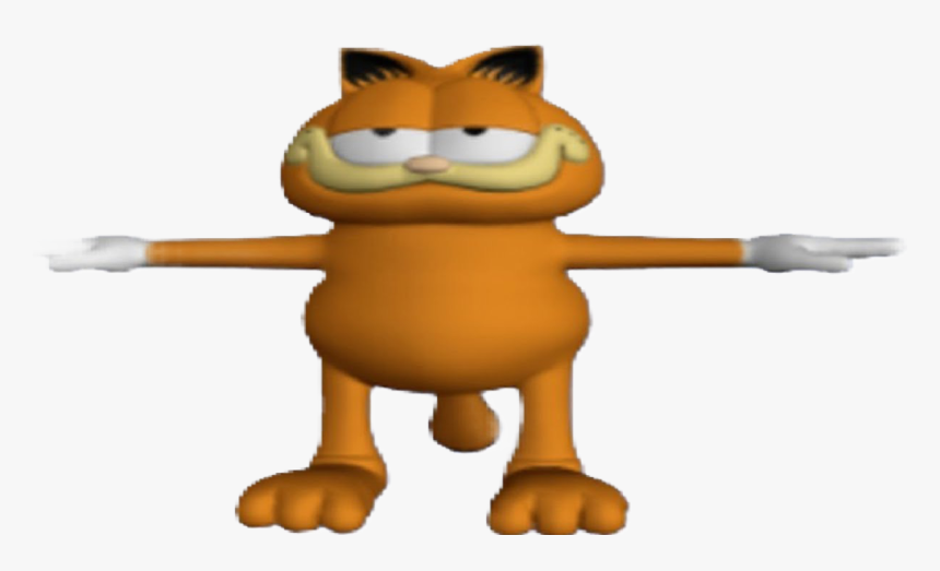 Garfield Discord Emoji - Garfield T Pose Png, Transparent Png, Free Download
