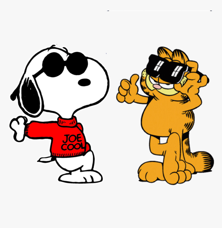 Garfield Clipart To Free Download - Snoopy Cool Png, Transparent Png, Free Download