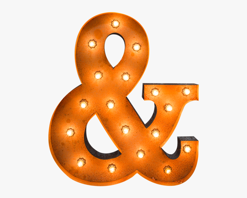 Marquee Symbol Ampersand - Ampersand Symbol, HD Png Download, Free Download
