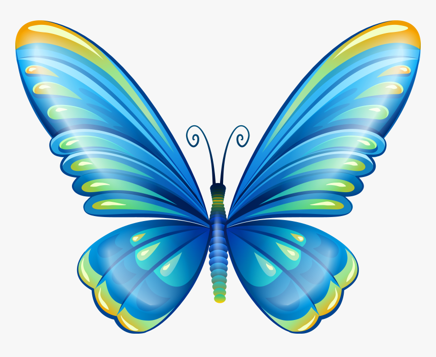 Transparent Butterflies Png Transparent - Butterfly Images Clip Art, Png Download, Free Download