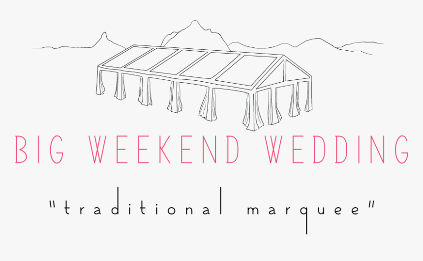 Maleny Retreat Weddings Big Weekend Wedding Traditional - Line Art, HD Png Download, Free Download