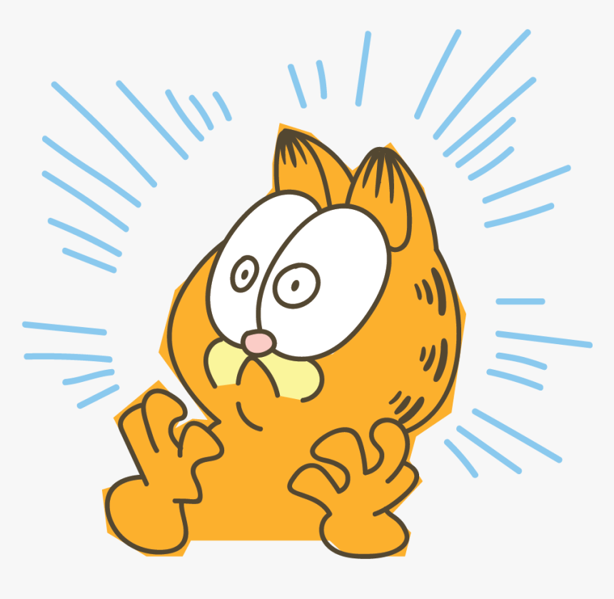 Transparent Line Sticker Png - Garfield Stickers Png, Png Download, Free Download