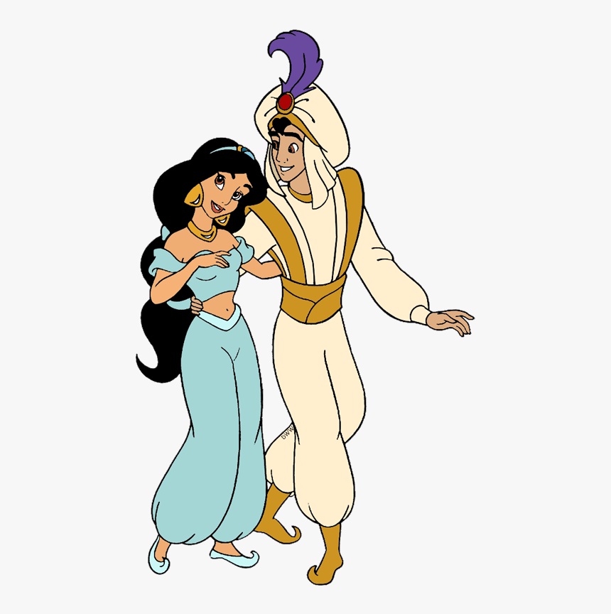 Prince Ali, Jasmine On A Walk - Aladdin Prince Ali And Jasmine, HD Png Download, Free Download