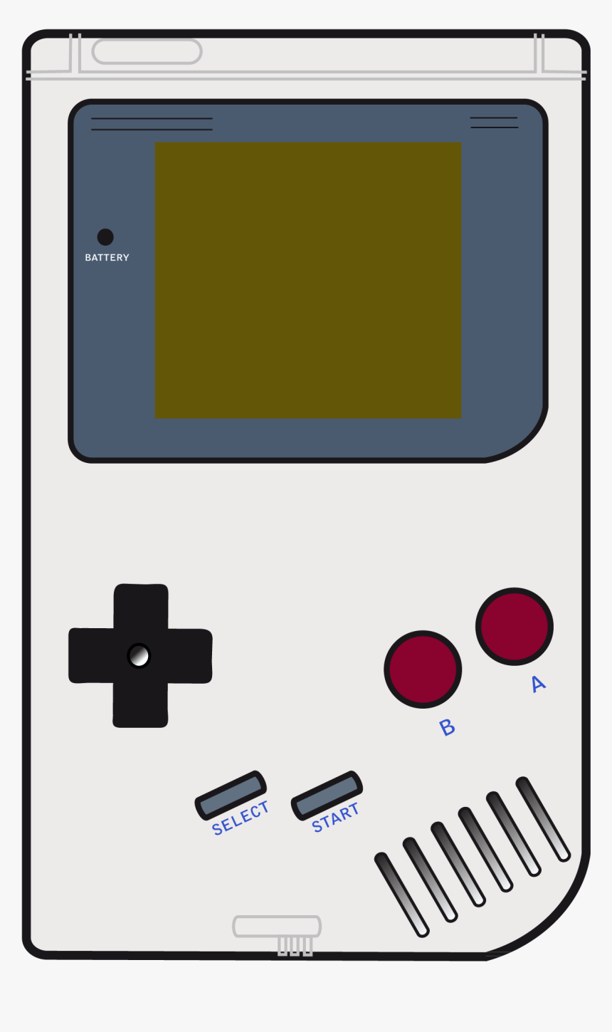 Games Clipart Gameboy - Game Boy Png, Transparent Png, Free Download