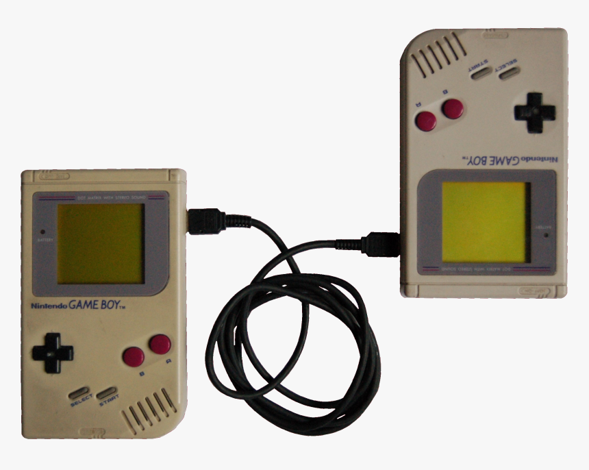 Two Gameboy With Wire - Pokemon Trading Gameboy, HD Png Download, Free Download