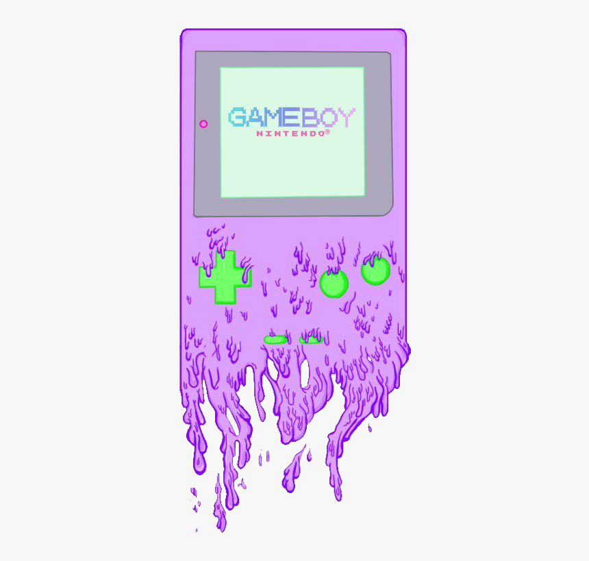 #png #edit #overlay #tumblr #nintendo @gameboy - Cute Game Boy Drawing, Transparent Png, Free Download