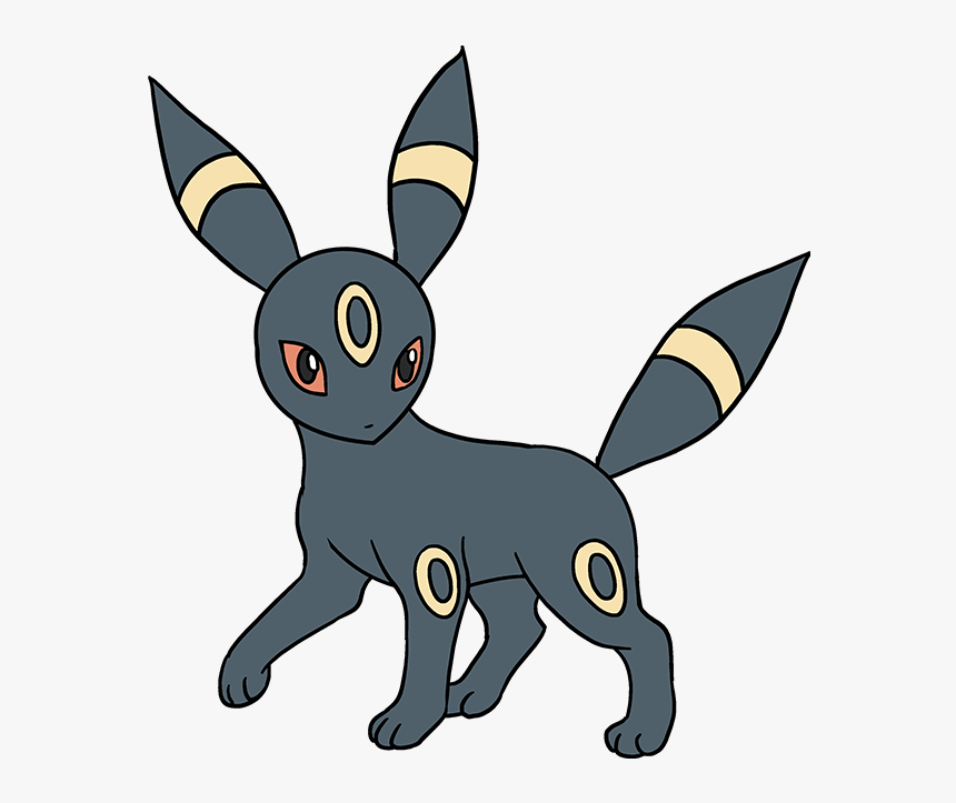 How To Draw Umbreon - Umbreon Pokemon, HD Png Download, Free Download