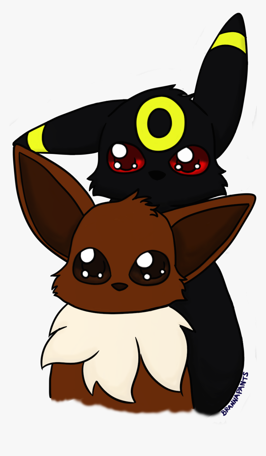 Umbreon And Eevee, HD Png Download, Free Download