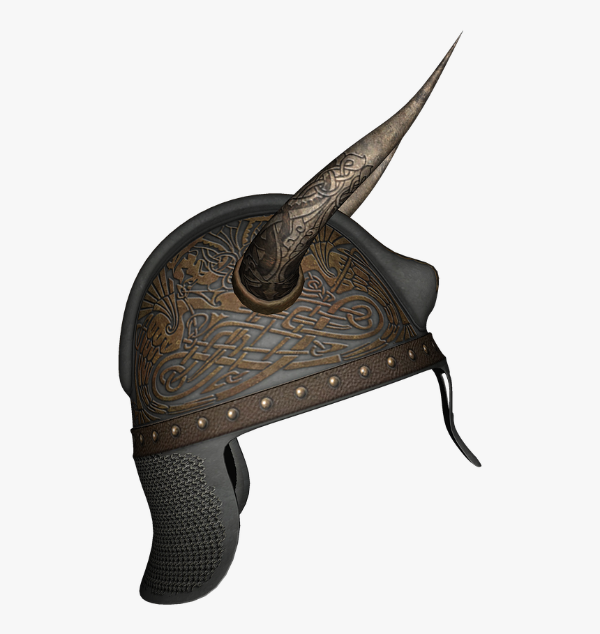 Helmet, Viking, Armor, Old Town, Helmet Hair, Castle - Illustration, HD Png Download, Free Download