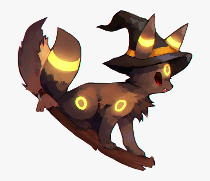 #umbreon #pokemon - Halloween Umbreon Art, HD Png Download, Free Download