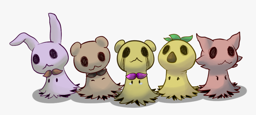 #pokemon #mimikyu #rabbit #bear #cat #anime #cute #colorful - Cute Bonnie Fnaf Foxy, HD Png Download, Free Download