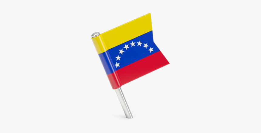 Square Flag Pin - Venezuela Flag, HD Png Download, Free Download