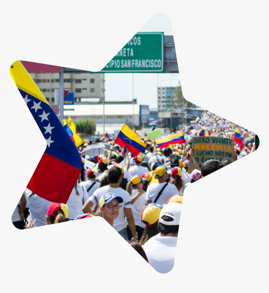 People Fighting In Venezuela, HD Png Download, Free Download