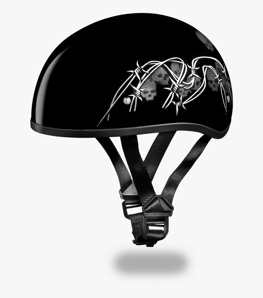 Roses Motorcycle Half Helmet, HD Png Download, Free Download