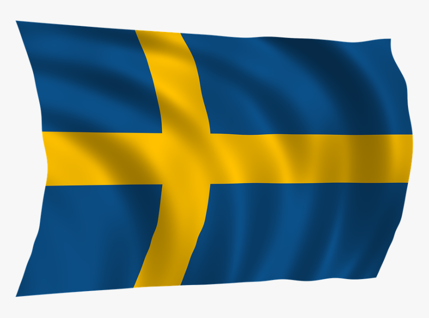 Transparent Swedish Flag Clipart - Flag Sweden Png, Png Download, Free Download