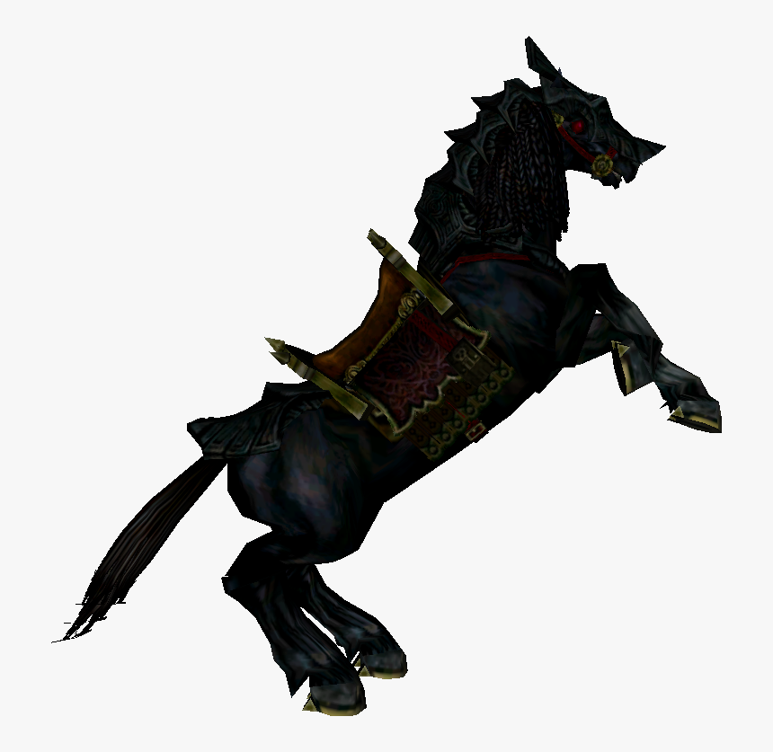 Rearing Ganondorf Horse - Ganondorf Horse Twilight Princess, HD Png Download, Free Download