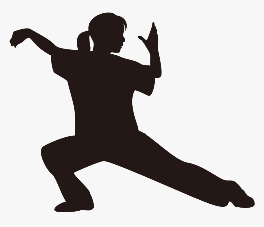 Qi Gong Silhouette Png, Transparent Png, Free Download