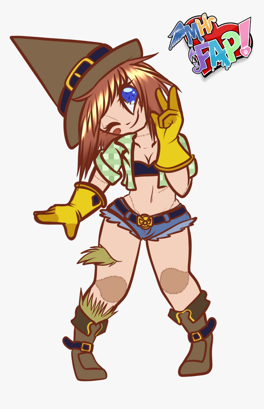 Patchy The Scarecrow Chibi - Cartoon, HD Png Download, Free Download