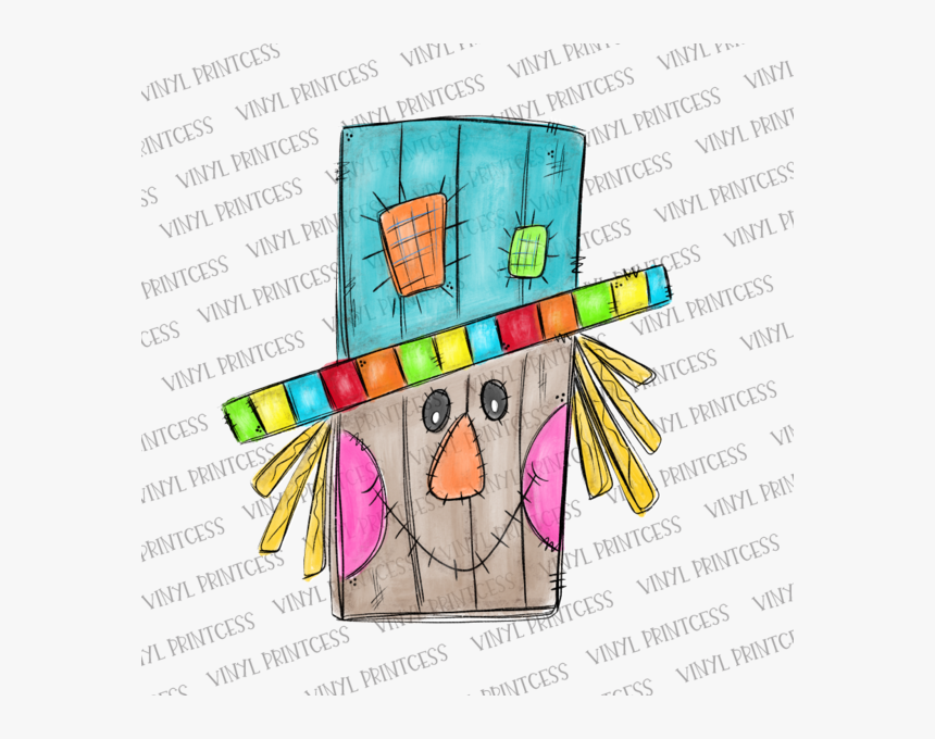 Fall Scarecrow Vinyl, HD Png Download, Free Download