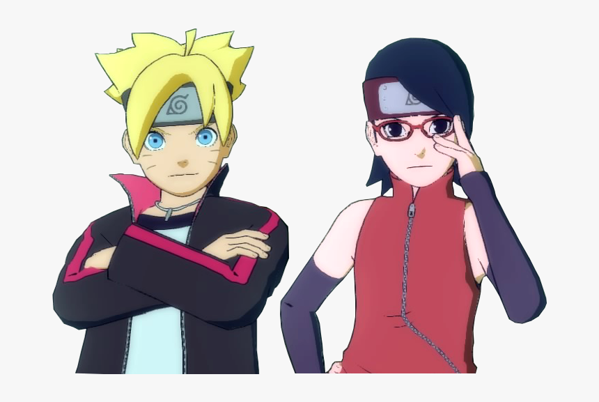 The Crossover Game Wikia - Gambar Boruto Dan Sarada, HD Png Download, Free Download