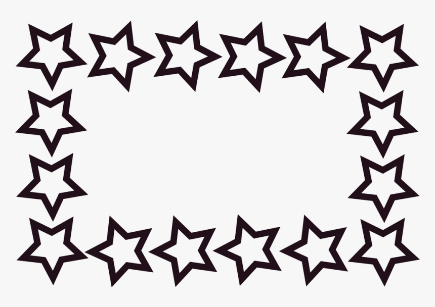 free star clipart border