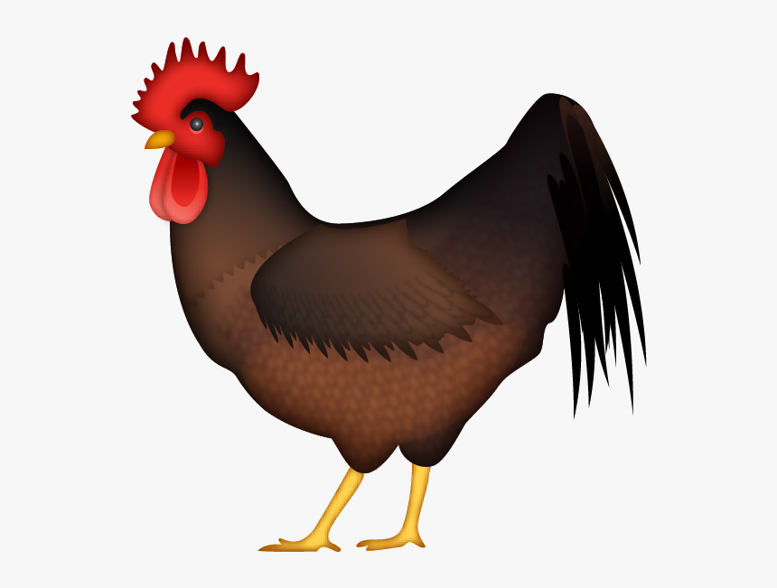 Emoji Round 2 Little Jary - Rooster Emoji, HD Png Download, Free Download