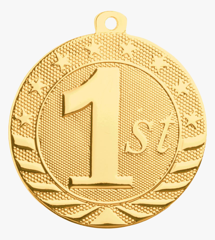 Gold First Place Medal, HD Png Download, Free Download