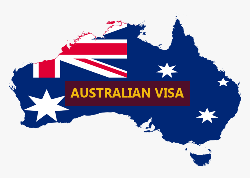 Map Of Australia With Flags, HD Png Download, Free Download