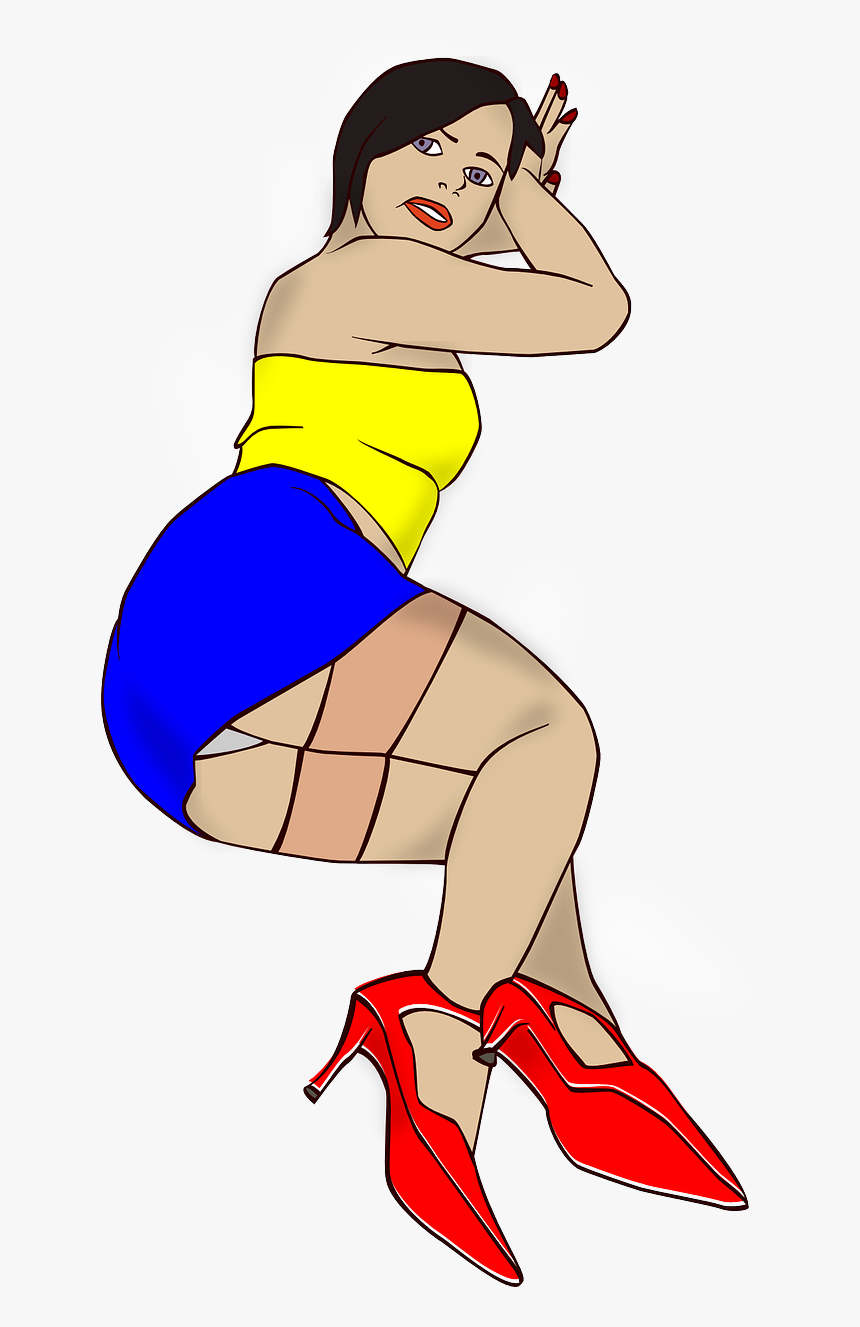 Stripper Pin Up Pin Up Girl - Transparent Strippers, HD Png Download, Free Download