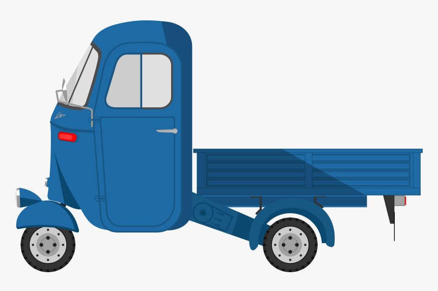 The Ape Car Clip Arts - Piaggio Ape Clipart, HD Png Download, Free Download