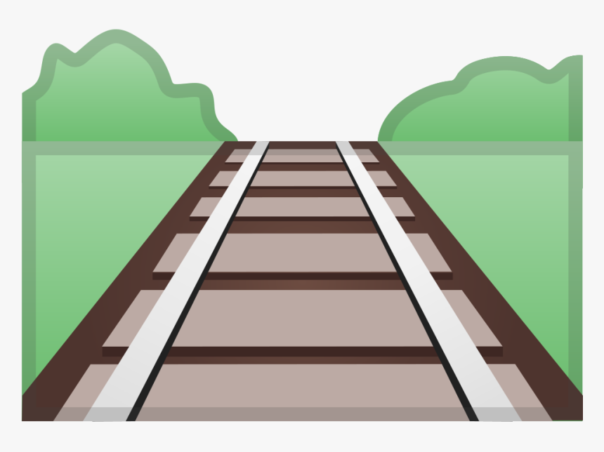 Railway Track Icon - Cartoon Images Of Railway Tracks, HD Png Download, Free Download