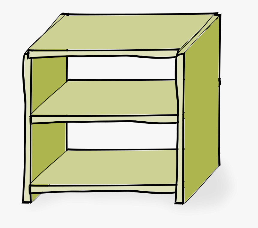 Transparent Empty Room Clipart - Shelf Clipart, HD Png Download, Free Download