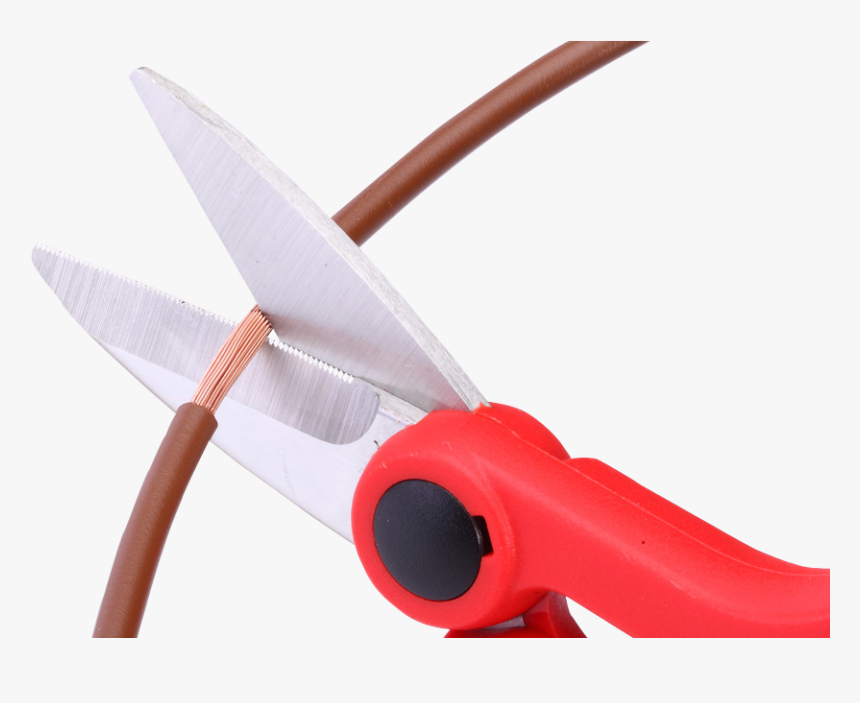 Wire Stripper Scissors Electrical Cable Blade - Cut Wire Png Transparent, Png Download, Free Download
