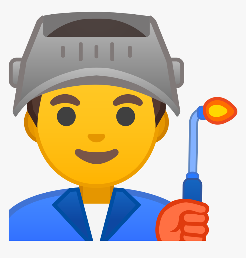 Man Factory Worker Icon - Factory Worker Emoji, HD Png Download, Free Download