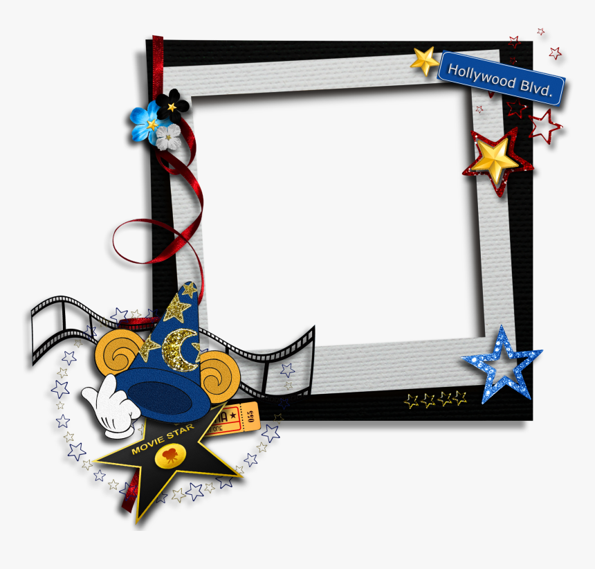 Hollywood Frame Png Clipart , Png Download - Frame Film Png, Transparent Png, Free Download