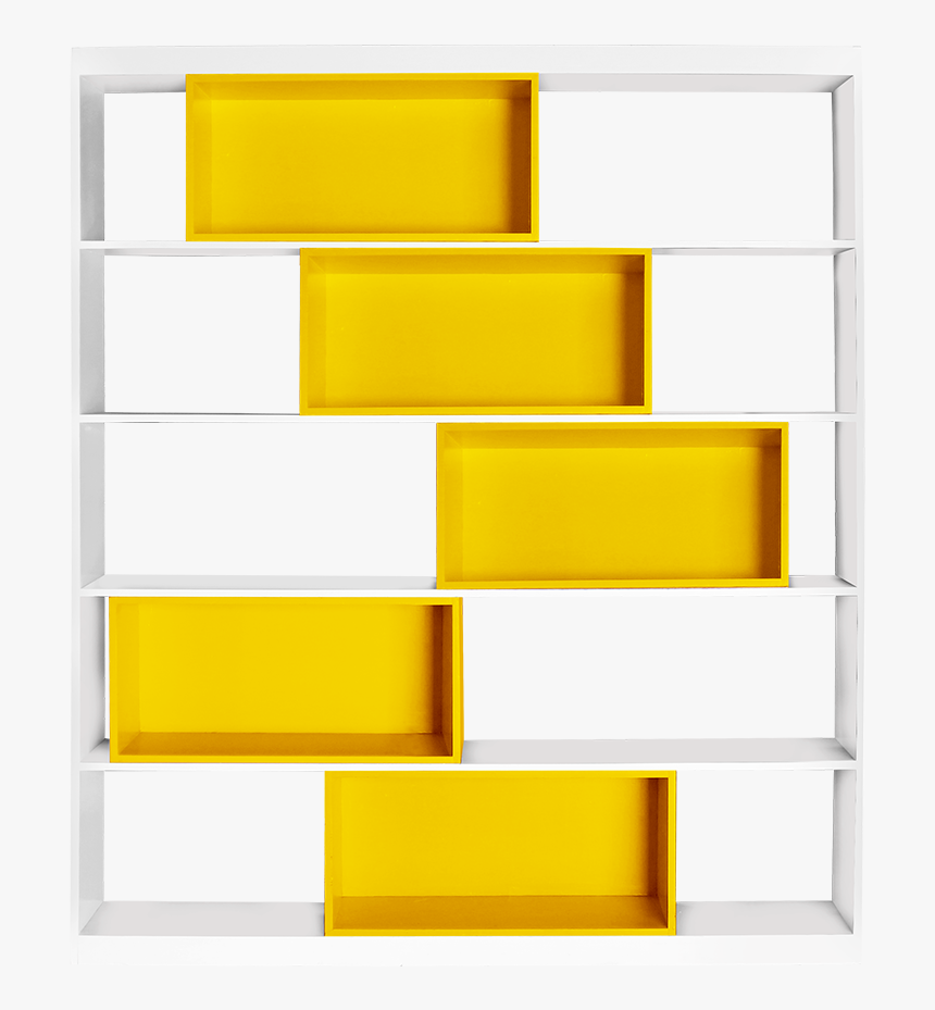 Yellow White Shelf, HD Png Download, Free Download